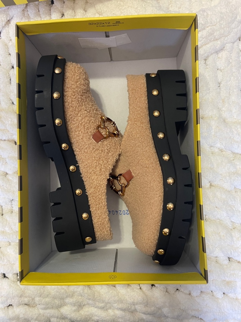 Circus by Sam Edelman size 7.5 New never worn. Teddy Shearling Mule - Beige - Picture 6 of 6
